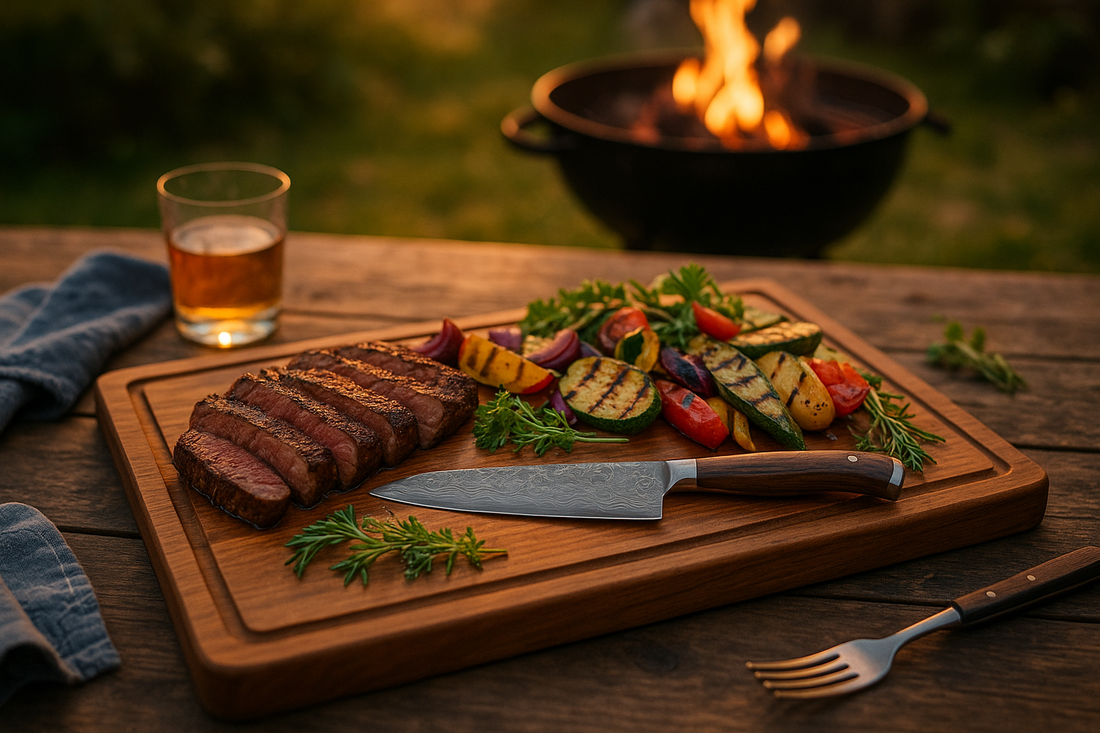 BBQ-Moment: Ein Menü direkt vom Brett
