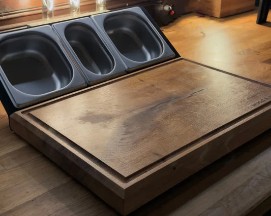 Mise en Place für Erwachsene: 3 Bretter, 3 Welten – Küche, BBQ & Service im Flow