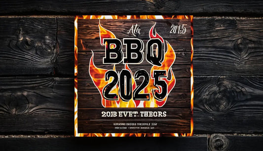 BBQ 2025 Veranstaltungsplakat.