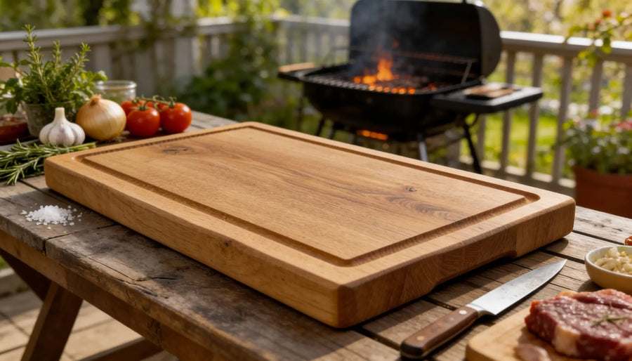 Massive Schneidebretter aus Vollholz für Küche, Grill & BBQ