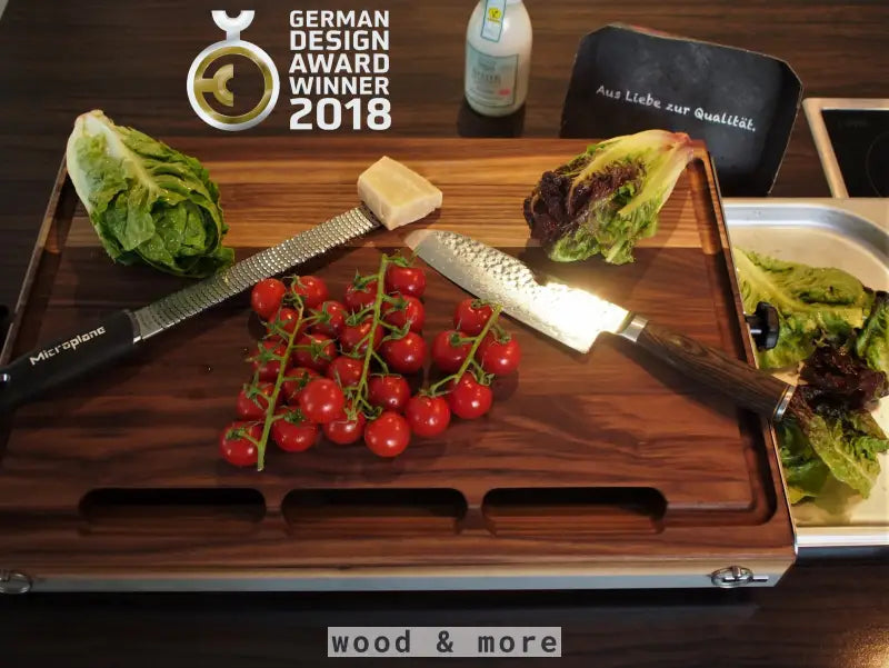 Arbeitsstation – Board mit System für saubere Prep und Mise en Place