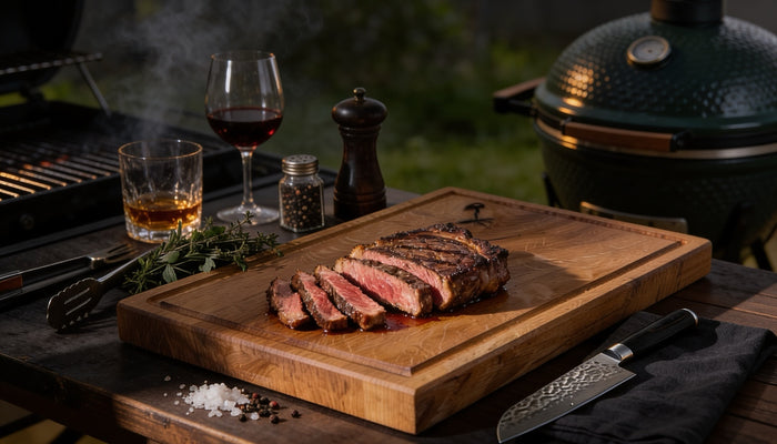 Welches Schneidebrett für Grillfans?
