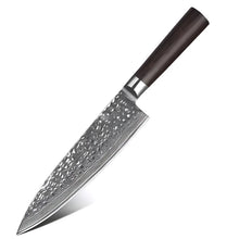 Chefbrett & Damastmesser-Set aus Eiche – NaturalWood