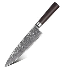 Chefbrett & Damastmesser-Set aus Eiche – NaturalWood