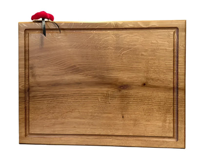 Holzbrett Eiche für Küche – handgefertigt, stabil & hygienisch