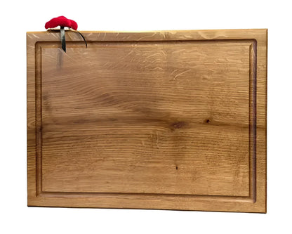 Holzbrett Eiche für Küche – handgefertigt, stabil & hygienisch