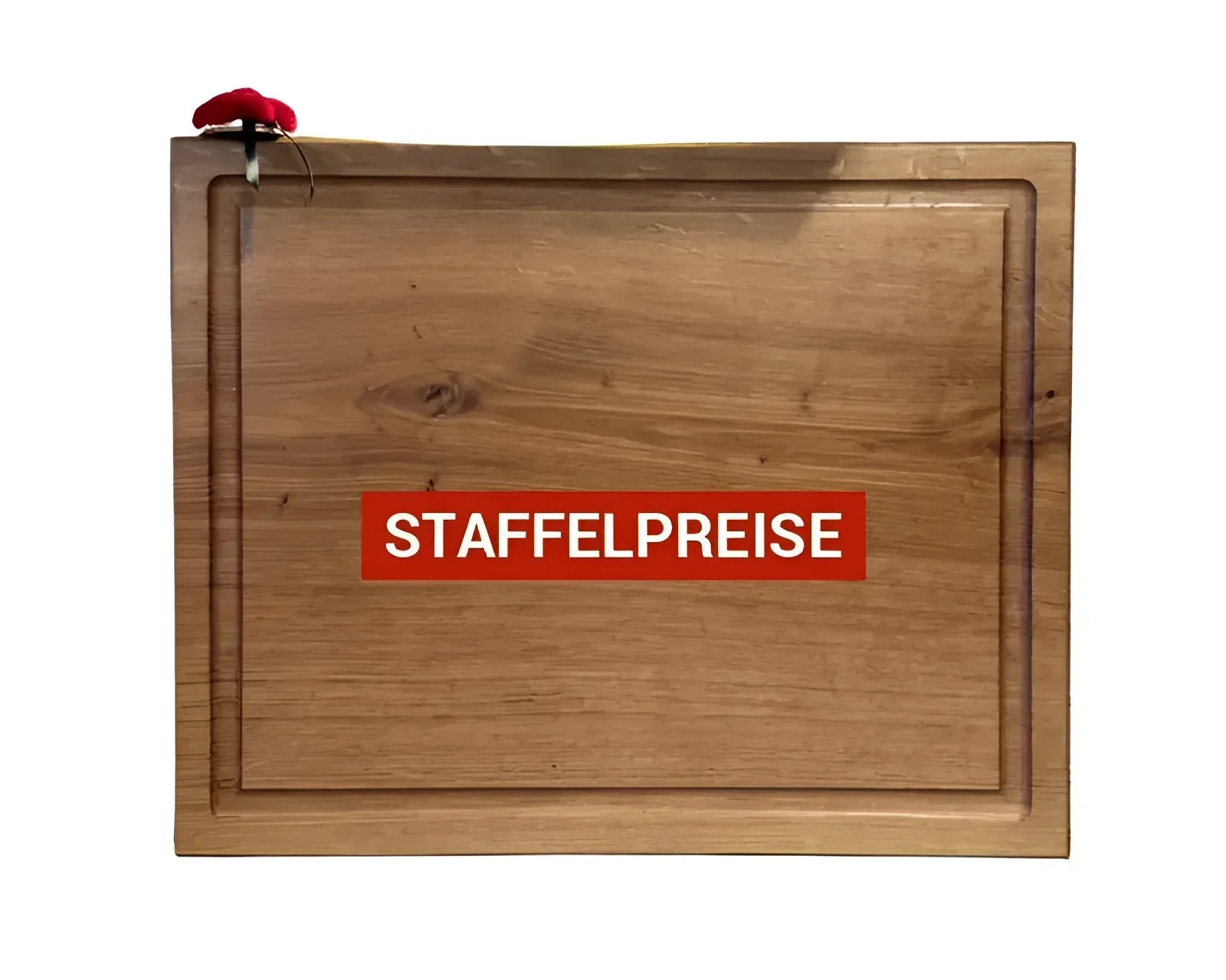 Schneidebrett 50x40 cm aus Eiche – ideal für Pulled Pork & große Fleischstücke