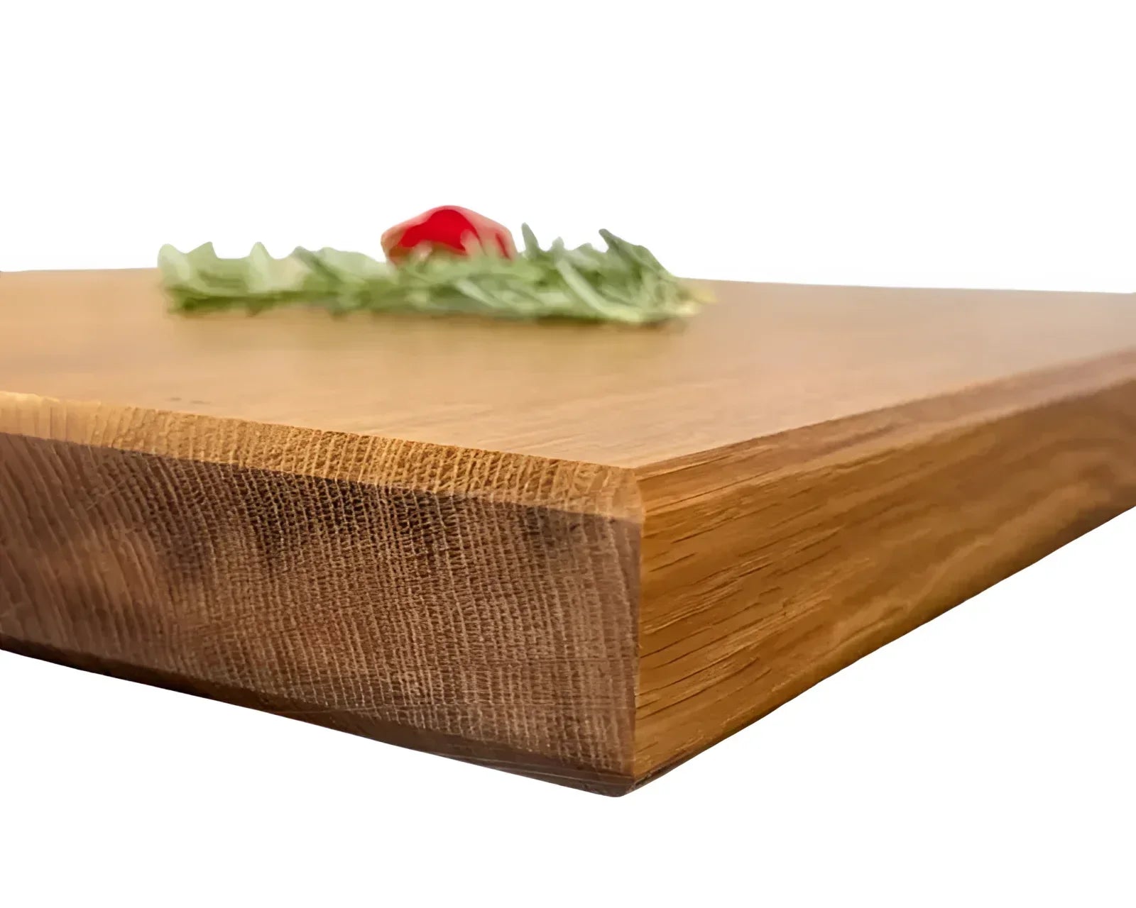 Küchenbrett Eiche 50x40 – glatte Seite für Gemüse und Brot