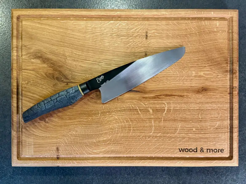 Chefstation mit Holzbrett & Konsole – ideal für mise en place beim Grillen