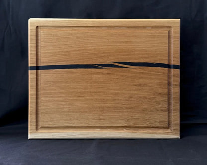 Eiche Schneidebrett 50 x 40 x 5 cm – mehr Arbeitsfläche für die Outdoor Küche