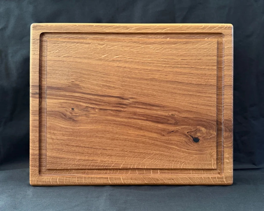 Eiche Schneidebrett 50 x 40 x 6 cm – Heavy BBQ Board