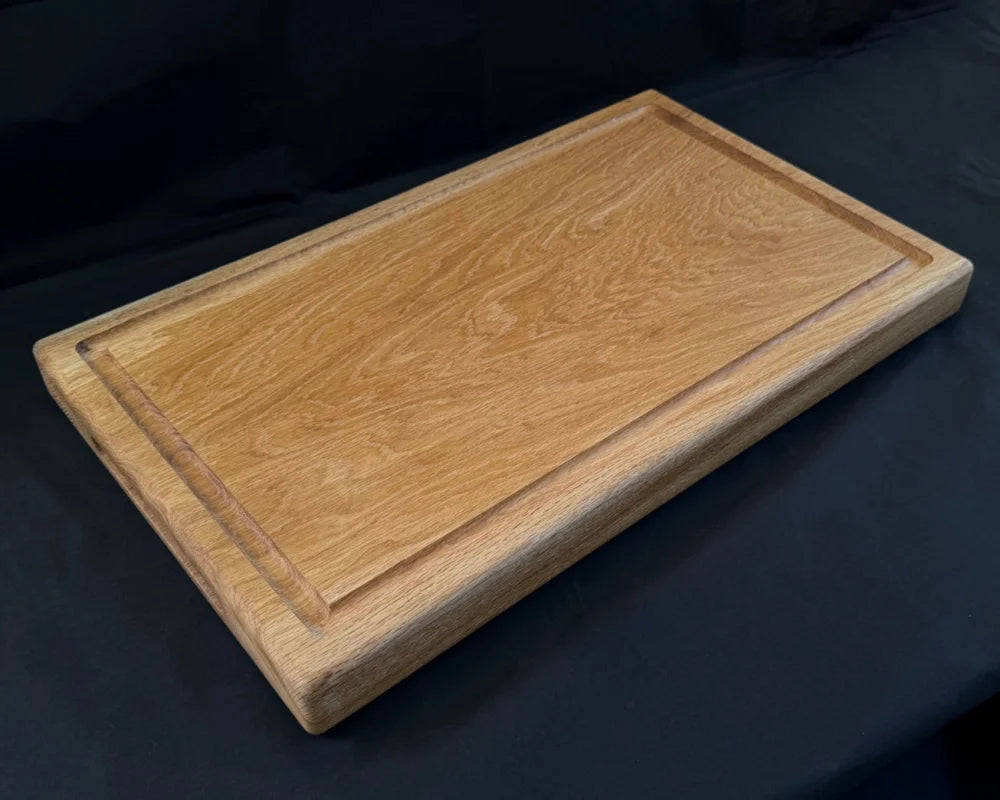 Eiche Schneidebrett 65 x 40 x 5,5 cm – Heavy BBQ Board III