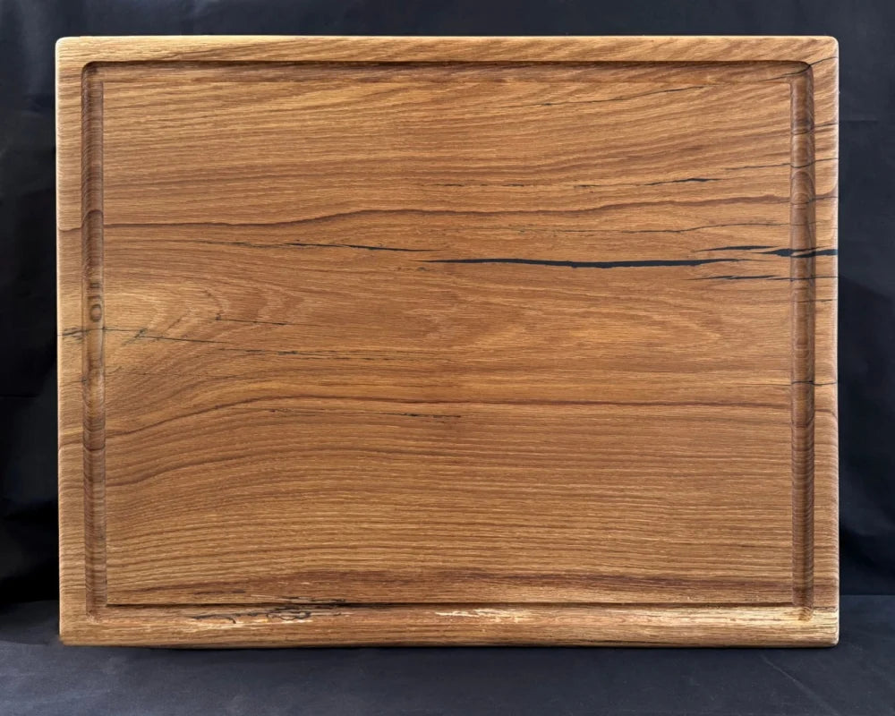 Eiche Schneidebrett 70 x 55 x 7 cm – Heavy BBQ Board XXXL
