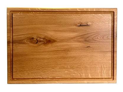 Holzbrett aus Eiche mit 4 cm Stärke – handgefertigte Qualität