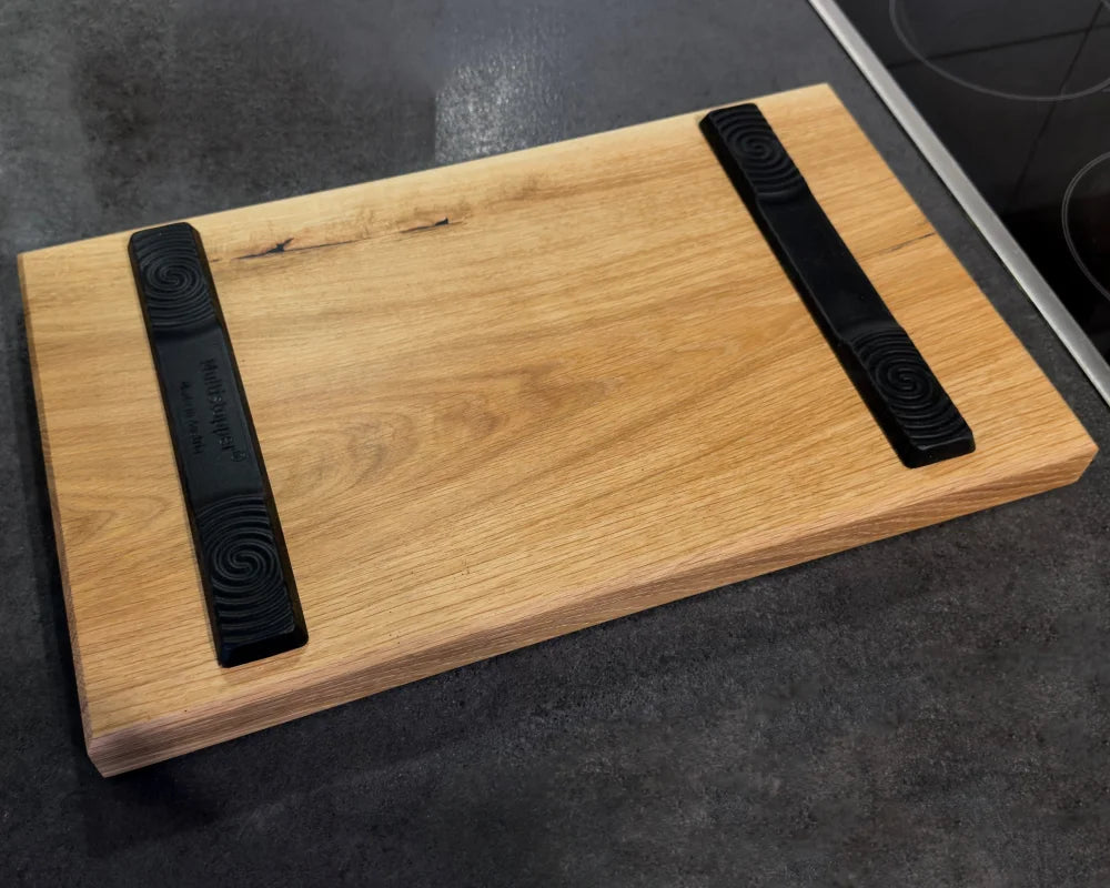 Multistopper® Schwarz – Silikon-Unterlage für sicheren Stand von Schneidebrettern