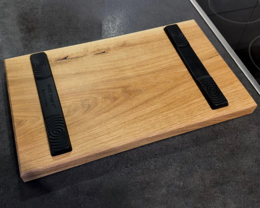 Multistopper® Schwarz – Silikon-Unterlage für sicheren Stand von Schneidebrettern