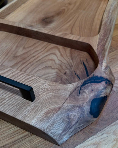 Pitmaster Board SideFlow Quad – Eiche | 71×34×4 cm