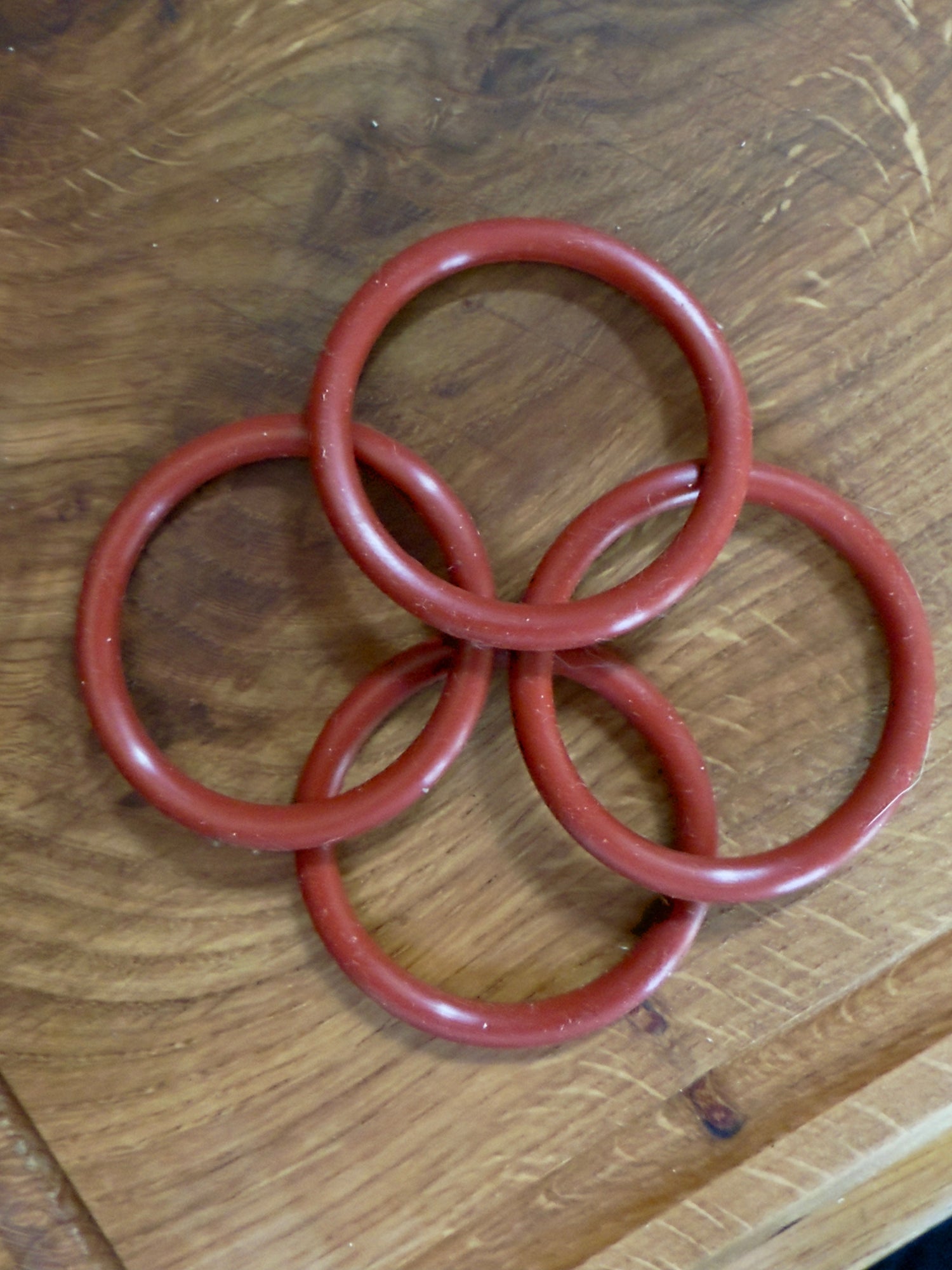 Schneidebrett Anti-Rutsch-Ringe (4 Stk.)