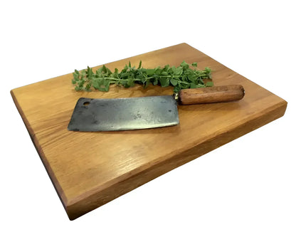 Holz Schneidebrett Eiche 40×30 cm – beidseitig nutzbar
