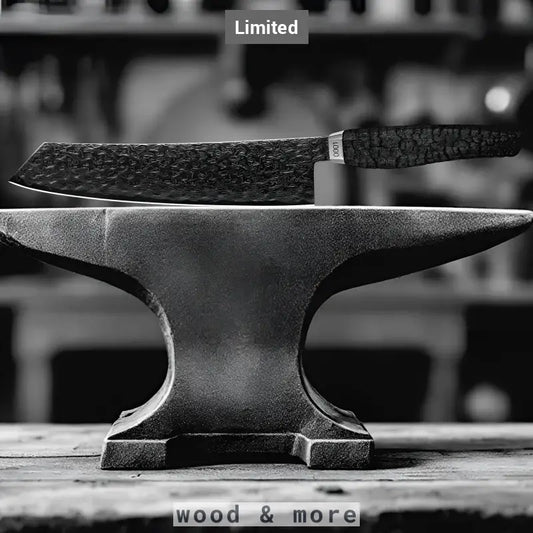 Couteau Damas TitanX Black Limited Evolution - Fabriqué en Allemagne