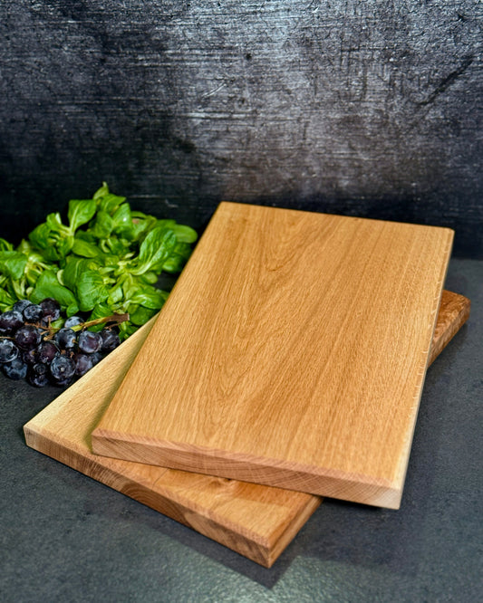 Vesperbrett aus massiver Eiche – handgefertigtes Frühstücksbrett von wood & more