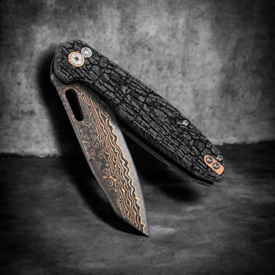 X-SPECTRE Evolution – Cu-Mai Damast Taschenmesser | limitiert